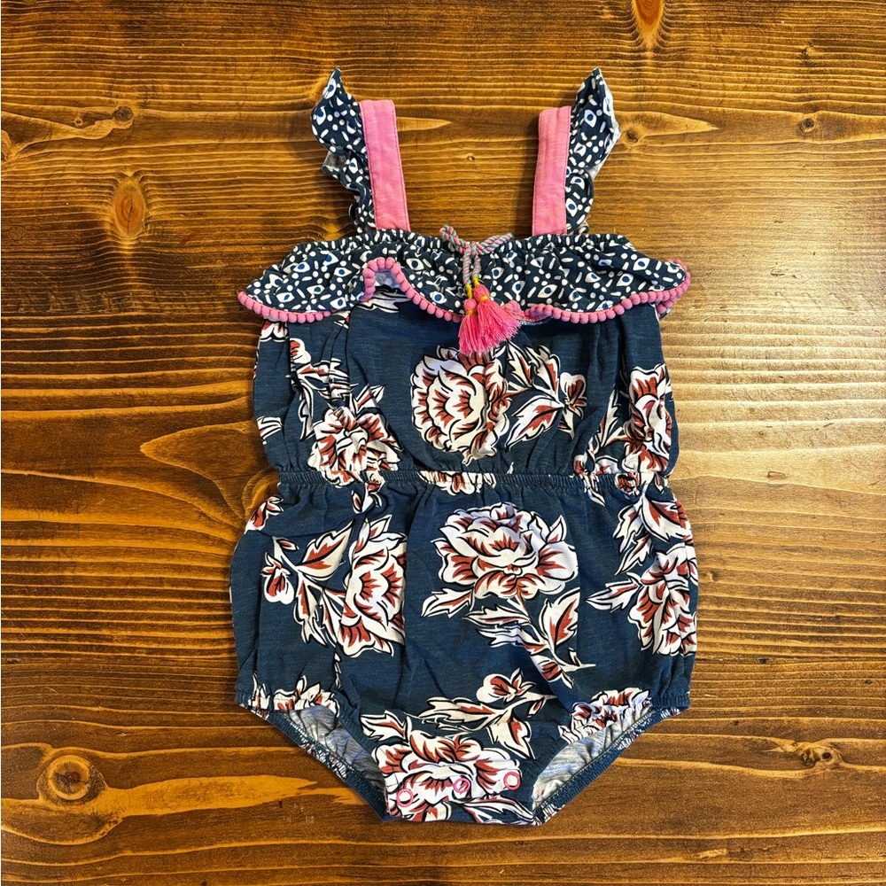 Matilda Jane Pink and Blue Baby Romper 18-24 months